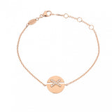 CHAUMET ショーメ リアン ブレスレット ダイヤ レディース K18ピンクゴールド PG ブレスレット Aランク 中古 銀蔵