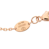 CHAUMET ショーメ リアン ブレスレット ダイヤ レディース K18ピンクゴールド PG ブレスレット Aランク 中古 銀蔵