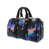 LOUIS VUITTON ルイヴィトン モノグラムエクリプス キーポル バンドリエール 25 ブラック M21430 メンズ モノグラムエクリプスキャンバス ボストンバッグ ABランク 中古 銀蔵