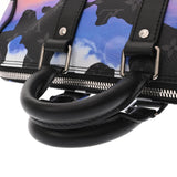 LOUIS VUITTON ルイヴィトン モノグラムエクリプス キーポル バンドリエール 25 ブラック M21430 メンズ モノグラムエクリプスキャンバス ボストンバッグ ABランク 中古 銀蔵