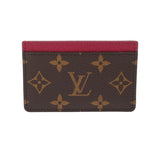 LOUIS VUITTON ルイヴィトン モノグラム ポルトカルトサーンプル フューシャ M60703 ユニセックス モノグラムキャンバス カードケース 新品 銀蔵