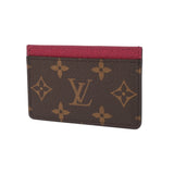 LOUIS VUITTON ルイヴィトン モノグラム ポルトカルトサーンプル フューシャ M60703 ユニセックス モノグラムキャンバス カードケース 新品 銀蔵