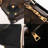 LOUIS VUITTON ルイヴィトン モノグラム プティットマルスープル ノワール M45571 レディース モノグラムキャンバス ハンドバッグ Aランク 中古 銀蔵