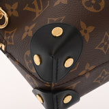LOUIS VUITTON ルイヴィトン モノグラム プティットマルスープル ノワール M45571 レディース モノグラムキャンバス ハンドバッグ Aランク 中古 銀蔵