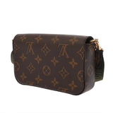 LOUIS VUITTON ルイヴィトン モノグラム ミュルティ ポシェットフェリシー ブラウン/カーキ M80091 レディース モノグラムキャンバス ショルダーバッグ Aランク 中古 銀蔵