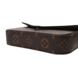 LOUIS VUITTON ルイヴィトン モノグラム ミュルティ ポシェットフェリシー ブラウン/カーキ M80091 レディース モノグラムキャンバス ショルダーバッグ Aランク 中古 銀蔵