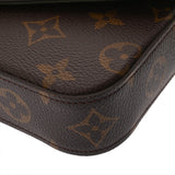 LOUIS VUITTON ルイヴィトン モノグラム ミュルティ ポシェットフェリシー ブラウン/カーキ M80091 レディース モノグラムキャンバス ショルダーバッグ Aランク 中古 銀蔵