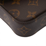 LOUIS VUITTON ルイヴィトン モノグラム ミュルティ ポシェットフェリシー ブラウン/カーキ M80091 レディース モノグラムキャンバス ショルダーバッグ Aランク 中古 銀蔵