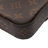 LOUIS VUITTON ルイヴィトン モノグラム ミュルティ ポシェットフェリシー ブラウン/カーキ M80091 レディース モノグラムキャンバス ショルダーバッグ Aランク 中古 銀蔵