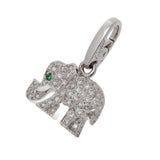 CARTIER カルティエ キャンディチャーム エメラルド ユニセックス K18ホワイトゴールド WG チャーム Aランク 中古 銀蔵