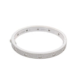 CARTIER カルティエ ラブブレスレット フルダイヤ #16 レディース K18ホワイトゴールド WG ブレスレット Aランク 中古 銀蔵