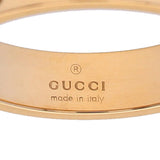 GUCCI グッチ GG柄 アイコン リング #9 8.5号 レディース K18イエローゴールド YG リング・指輪 Aランク 中古 銀蔵