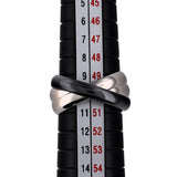 CARTIER カルティエ トリニティ リング #52 セラミッククラシックモデル 12号 レディース K18ホワイトゴールド WG セラミック リング・指輪 Aランク 中古 銀蔵