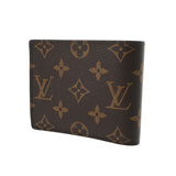 LOUIS VUITTON ルイヴィトン モノグラム ポルトフォイユ マルコ NM ブラウン M62288 ユニセックス モノグラムキャンバス 二つ折り財布 新同 中古 銀蔵