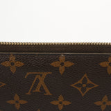LOUIS VUITTON ルイヴィトン モノグラム ジッピーウォレット 旧型 ブラウン M60017 ユニセックス モノグラムキャンバス 長財布 Bランク 中古 銀蔵