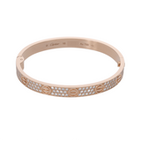 CARTIER カルティエ ラブブレスレット パヴェダイヤ #16 レディース K18ピンクゴールド PG ブレスレット Aランク 中古 銀蔵