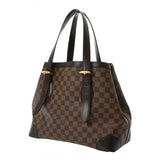 LOUIS VUITTON ルイヴィトン ダミエ ハムステッド MM ブラウン N51204 レディース ダミエキャンバス トートバッグ ABランク 中古 銀蔵