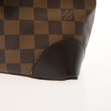 LOUIS VUITTON ルイヴィトン ダミエ ハムステッド MM ブラウン N51204 レディース ダミエキャンバス トートバッグ ABランク 中古 銀蔵