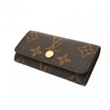 LOUIS VUITTON ルイヴィトン モノグラム ミュルティクレ 4 ブラウン M69517 ユニセックス モノグラムキャンバス キーケース Aランク 中古 銀蔵