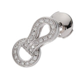 CARTIER カルティエ アグラフ ピアス ダイヤ - レディース K18ホワイトゴールド WG ピアス Aランク 中古 銀蔵