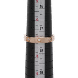 CARTIER カルティエ ミニラブリング フルダイヤ #55 15号 レディース K18ピンクゴールド PG リング・指輪 Aランク 中古 銀蔵