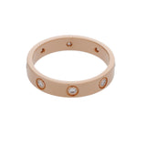 CARTIER カルティエ ミニラブリング フルダイヤ #55 15号 レディース K18ピンクゴールド PG リング・指輪 Aランク 中古 銀蔵