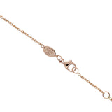 CHAUMET ショーメ リアン ネックレス シェル レディース K18ピンクゴールド PG ネックレス Aランク 中古 銀蔵