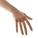CARTIER カルティエ ラブサークル ブレスレット 1Pダイヤ レディース K18イエローゴールド YG ブレスレット Aランク 中古 銀蔵