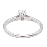 CARTIER カルティエ ソリテール リング #49 ダイヤ0.24ct E-VVS2-VG 一粒ダイヤ 9号 レディース Pt950プラチナ リング・指輪 Aランク 中古 銀蔵