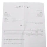 VAN CLEEF & ARPELS ヴァンクリーフ＆アーペル マジックアルハンブラ ロング ブルーアゲート レディース K18イエローゴールド YG ネックレス Aランク 中古 銀蔵