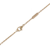 VAN CLEEF & ARPELS ヴァンクリーフ＆アーペル マジックアルハンブラ ロング ブルーアゲート レディース K18イエローゴールド YG ネックレス Aランク 中古 銀蔵