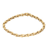 TIFFANY&Co. ティファニー Tナロー チェーン ブレスレット レディース K18イエローゴールド YG ブレスレット Aランク 中古 銀蔵