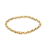 TIFFANY&Co. ティファニー Tナロー チェーン ブレスレット レディース K18イエローゴールド YG ブレスレット Aランク 中古 銀蔵