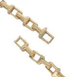 TIFFANY&Co. ティファニー Tナロー チェーン ブレスレット レディース K18イエローゴールド YG ブレスレット Aランク 中古 銀蔵