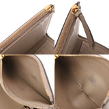 LOUIS VUITTON ルイヴィトン モノグラムアンプラント ポルトフォイユ ヴィクトリーヌ トゥルトレームクレーム M81861 レディース レザー 二つ折り財布 ABランク 中古 銀蔵