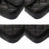 CHANEL シャネル マトラッセ フラップフォンケース ブラック AP2096 レディース キャビアスキン ショルダーバッグ ABランク 中古 銀蔵
