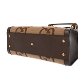 GUCCI グッチ ダイアナ スモール GGショルダー ブラウン 660195 レディース キャンバス バンブー ハンドバッグ Aランク 中古 銀蔵