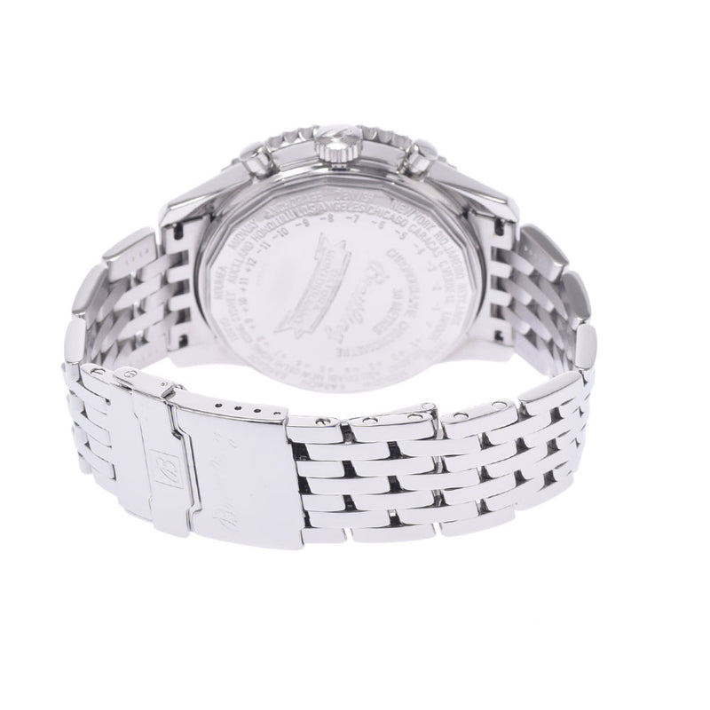 ブライトリング モンブリラン ダトラ トリプルカレンダー クロノグラフ A21330 シルバー メンズ 腕時計 自動巻き 中古 銀蔵