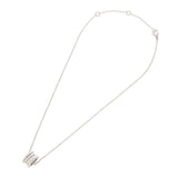 BVLGARI ブルガリ B-ZERO1 現行モデル ユニセックス K18WG ネックレス Aランク 中古 銀蔵