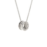 BVLGARI ブルガリ B-ZERO1 現行モデル ユニセックス K18WG ネックレス Aランク 中古 銀蔵