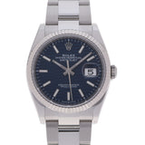 ロレックス デイトジャスト 126234 8桁 ランダム番 ブライトブルー メンズ 腕時計 自動巻き 銀蔵