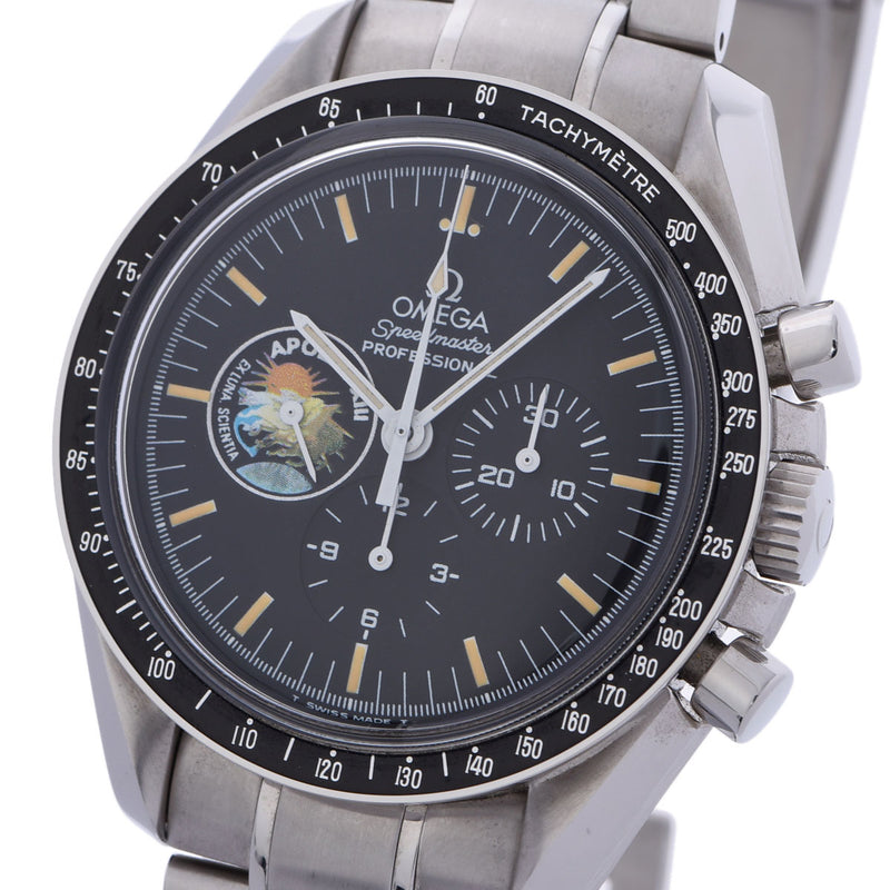 OMEGA オメガ スピードマスター アポロ13号 デットストック 3595.52 メンズ SS 腕時計 手巻き ブラッ﻿ク文字盤 Aランク 中古 銀蔵