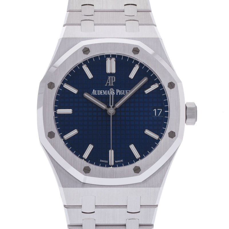 AUDEMARS PIGUET オーデマピゲ ロイヤルオーク 世界限定300本 15503BC.00.1220BC.01 メンズ WG 腕時計 自動巻き ブルー文字盤 Aランク 中古 銀蔵