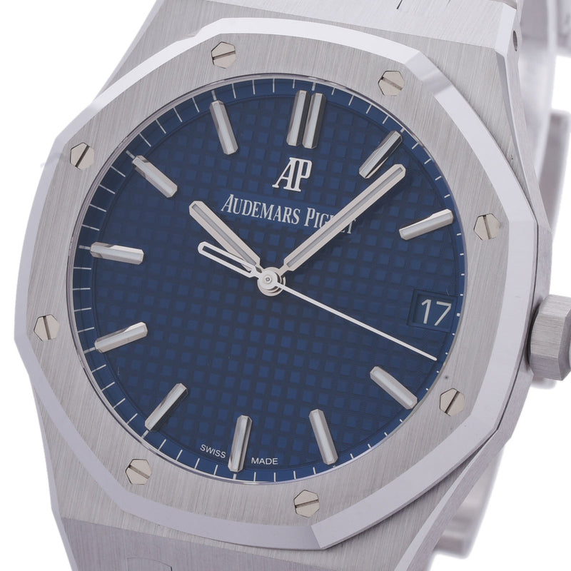 AUDEMARS PIGUET オーデマピゲ ロイヤルオーク 世界限定300本 15503BC.00.1220BC.01 メンズ WG 腕時計 自動巻き ブルー文字盤 Aランク 中古 銀蔵