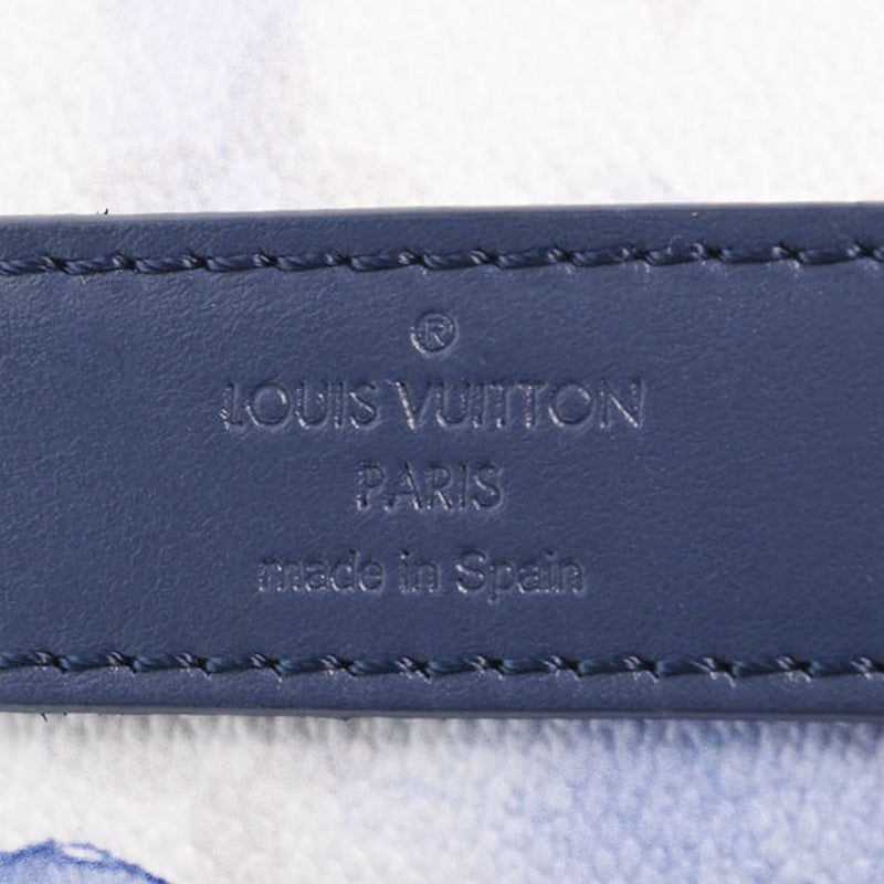 LOUIS VUITTON ルイヴィトン モノグラム ウィークエンド トート PM 2WAY ブルー M45755 メンズ ウォーターカラーモノグラムキャンバス トートバッグ ABランク 中古 銀蔵