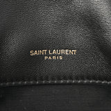 YVES SAINT LAURENT イヴサンローラン ジェイミー 4.3 ミニチェーンバッグ ブラック GP金具 レディース ラムスキン ショルダーバッグ Aランク 中古 銀蔵