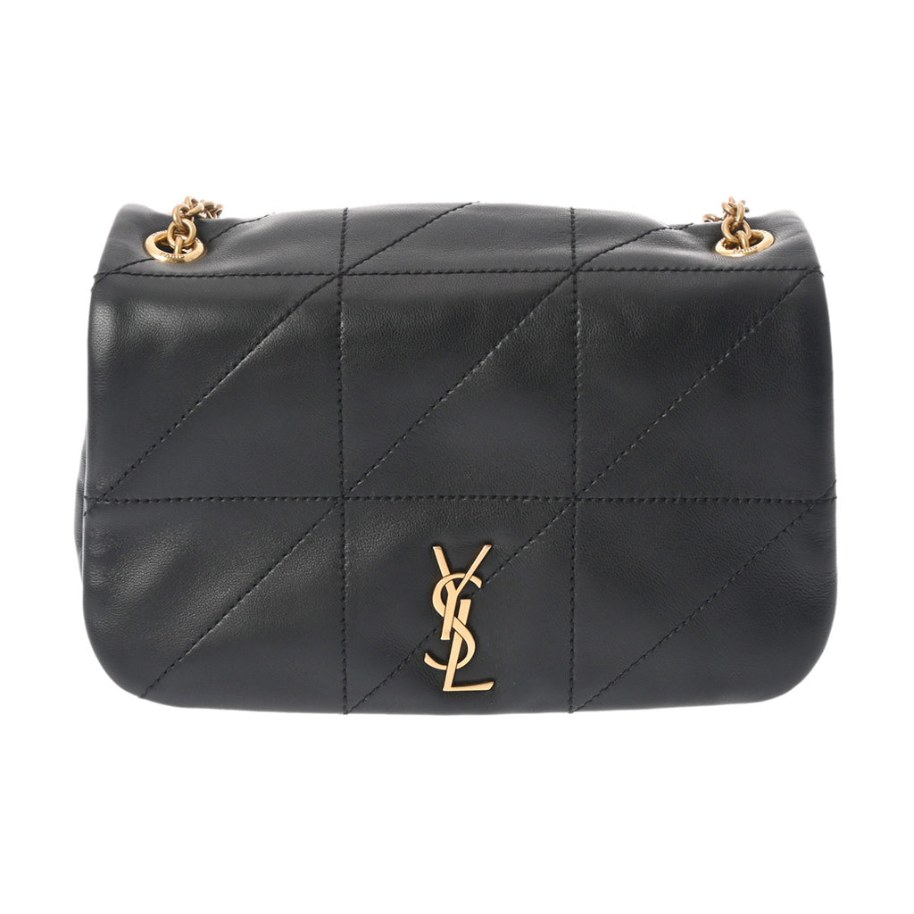 イヴサンローランジェイミー 4.3 ミニチェーンバッグ ブラック GP金具 レディース ラムスキン ショルダーバッグ YVES SAINT  LAURENT 中古 – 銀蔵オンライン