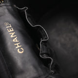 CHANEL シャネル 縦型 バニティ 黒 A01998 レディース キャビアスキン ハンドバッグ Bランク 中古 銀蔵