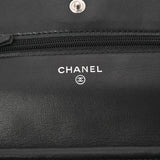 CHANEL シャネル ブリリアント チェーンウォレット 黒 レディース パテントレザー ショルダーバッグ ABランク 中古 銀蔵