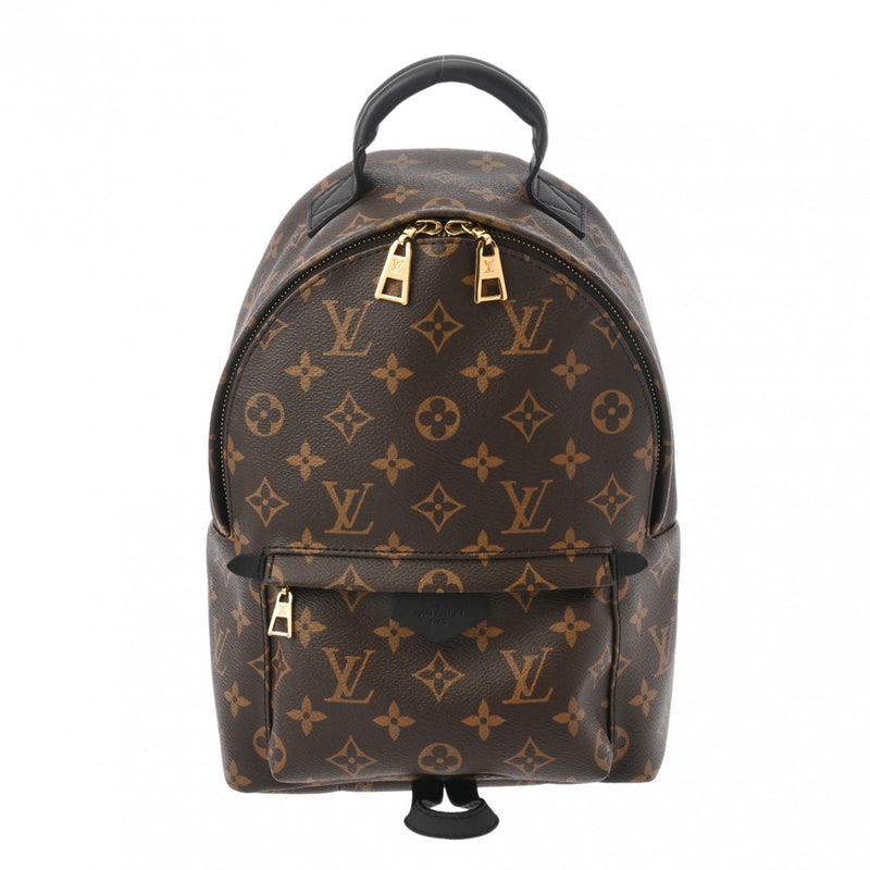 LOUIS VUITTON ルイヴィトン モノグラム パームスプリングス バックパック PM 旧型 ブラウン/ブラック M44871 レディース リュック・デイパック ABランク 中古 銀蔵